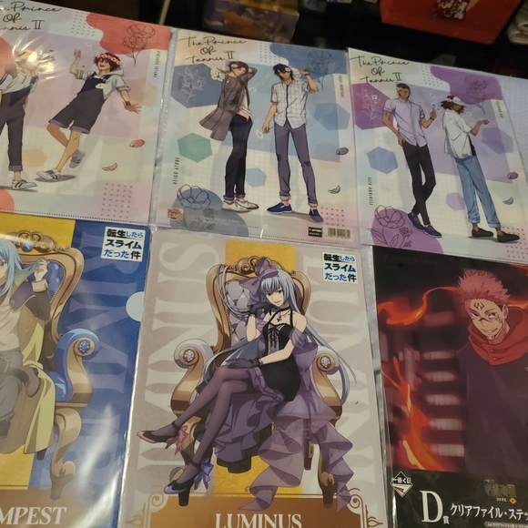 $3 Each - Anime Clear Files Assortment - Picture 7 of 14